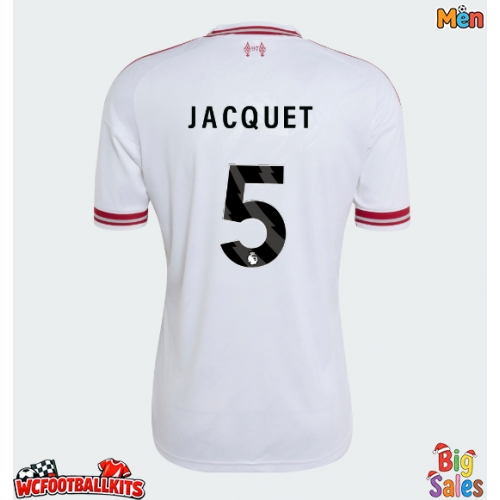 Liverpool Jeremy Jacquet #5 Replica Away Stadium Shirt 2026-27 Short Sleeve